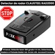 Detector De Radar, CLAUSTEEL®, Detector De Radar 16 Benzi, Detectie 360°, Laser X K KA, Detectare Pistoale Radar, Ecran LED, Avertizare Vocala, Distanta 1200m, Mod Oras/Autostrada, Alimentare 12V, Accesorii Incluse, Negru