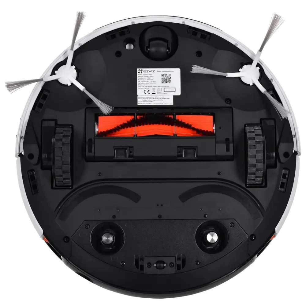 Aspirator Robot EZVIZ RS2 cu Mop detasabil, statie de andocare inclusa, 4000 PA, 5200 mAh Li-ion, Alb
