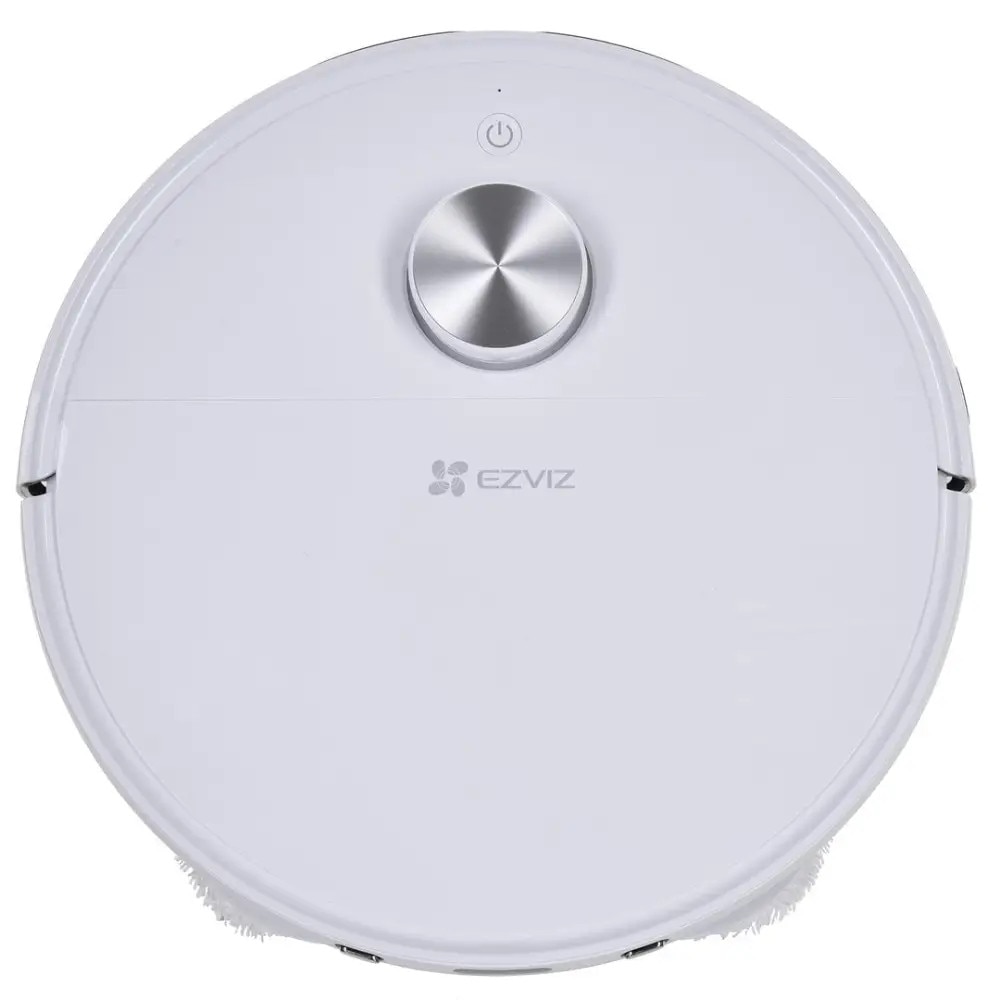 Aspirator Robot EZVIZ RS2 cu Mop detasabil, statie de andocare inclusa, 4000 PA, 5200 mAh Li-ion, Alb