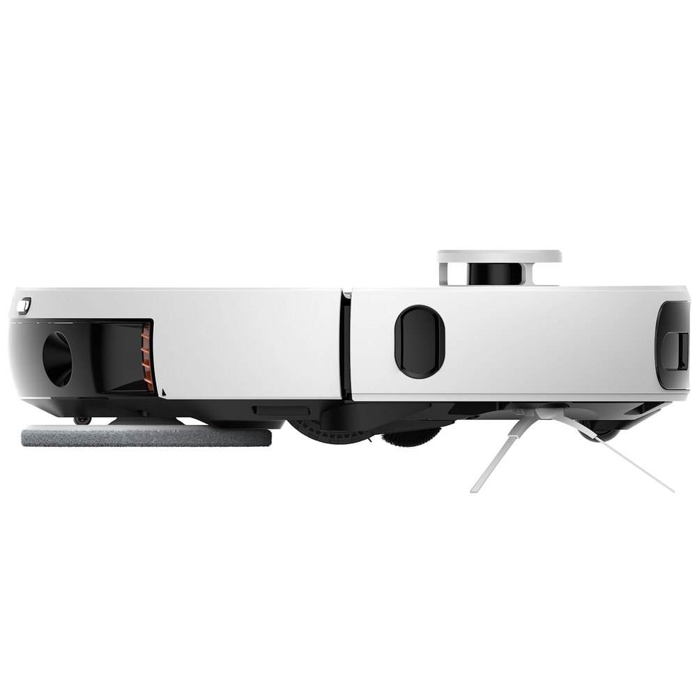 Aspirator Robot EZVIZ RS2 cu Mop detasabil, statie de andocare inclusa, 4000 PA, 5200 mAh Li-ion, Alb