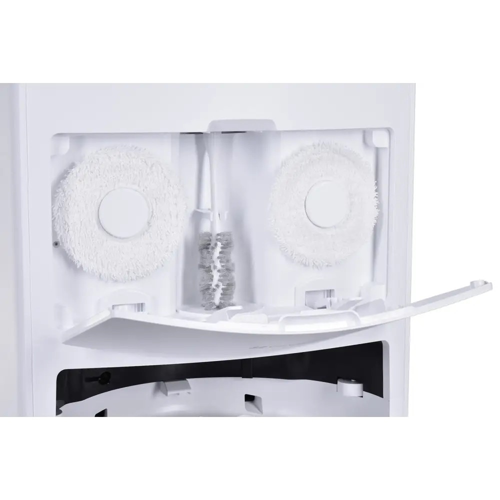 Aspirator Robot EZVIZ RS2 cu Mop detasabil, statie de andocare inclusa, 4000 PA, 5200 mAh Li-ion, Alb