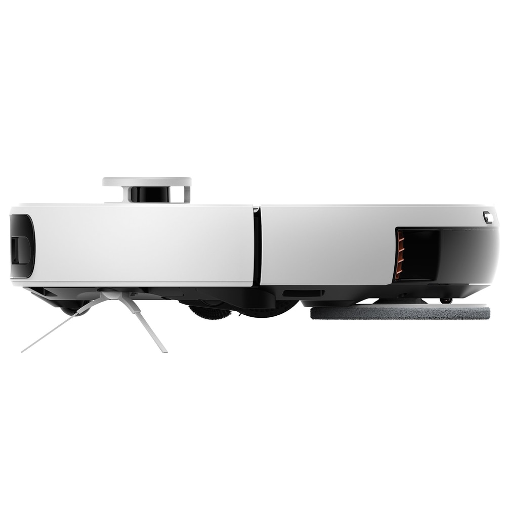 Aspirator Robot EZVIZ RS2 cu Mop detasabil, statie de andocare inclusa, 4000 PA, 5200 mAh Li-ion, Alb