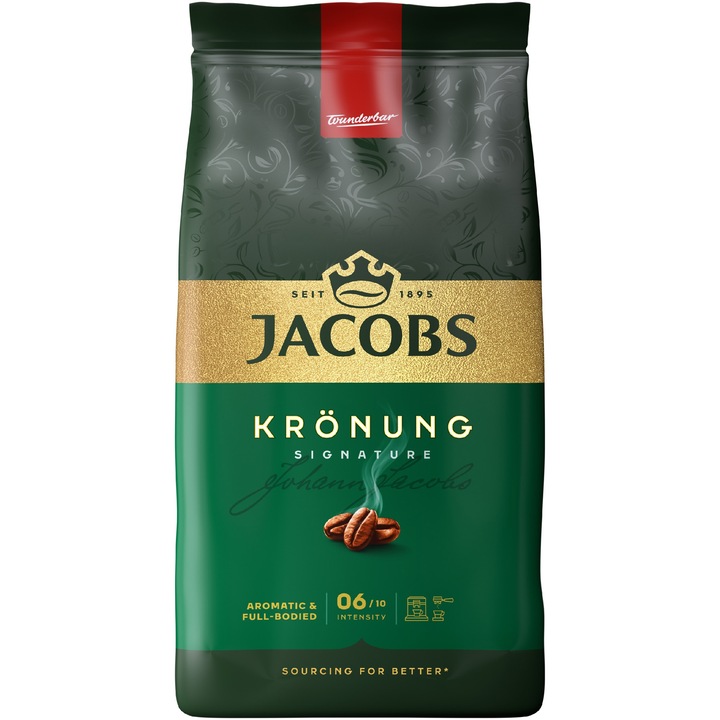 Кафе на зърна Jacobs Kronung, 1 кг