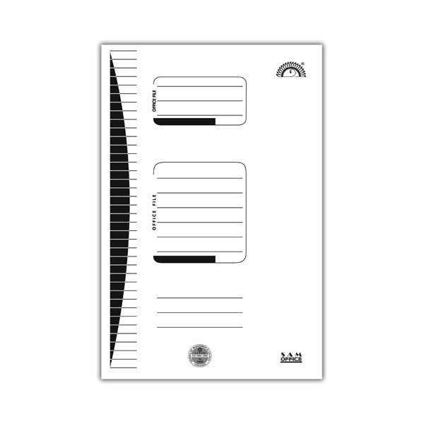 Dosar sina, duplex 230 gr./mp, 25 buc/set SAM OFFICE