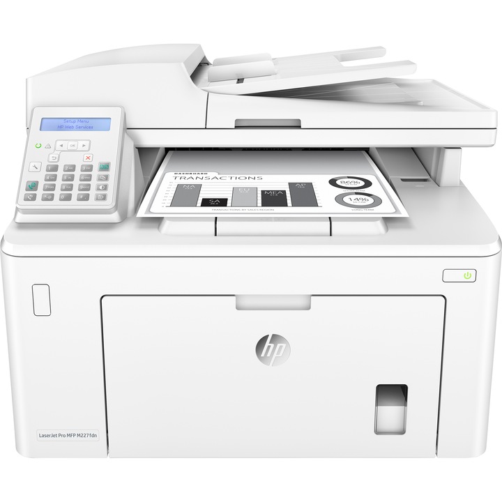 HP LaserJet Pro M227fdn monokróm lézernyomtató, A4