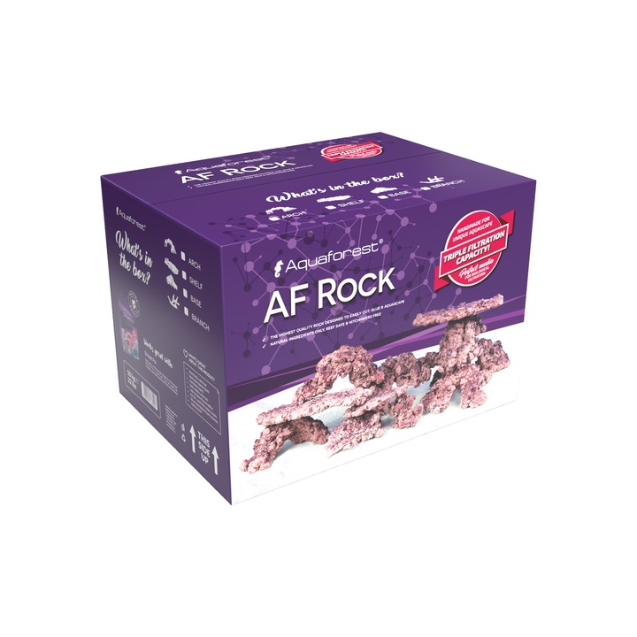 AquaForest Rock MIX - скала с висока порьозност, 10 кг, комплект