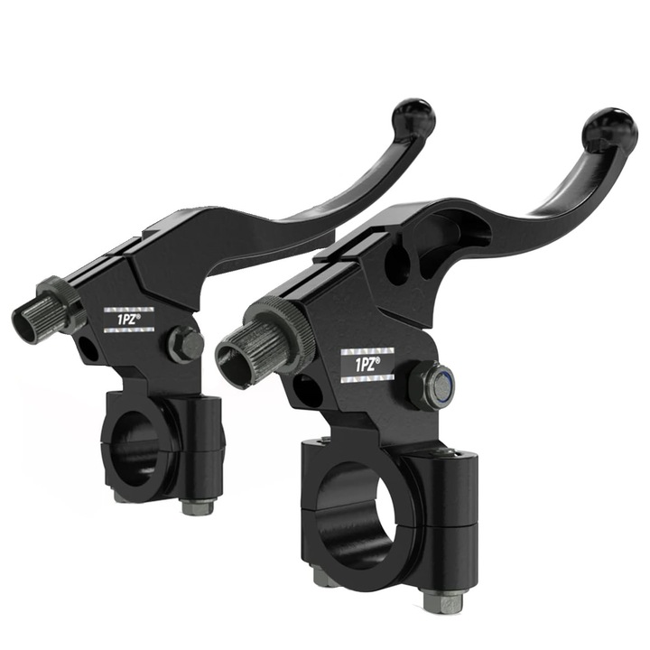 Set 2 mansoane aluminiu, 18cm, frana si ambreiaj, pentru ATV, motocross, motocicleta, mini-moto