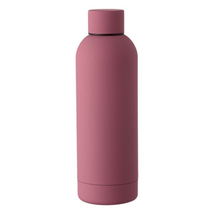 Izoterm vizes palack, matt málnapiros, rozsdamentes acél termosz, 520ml