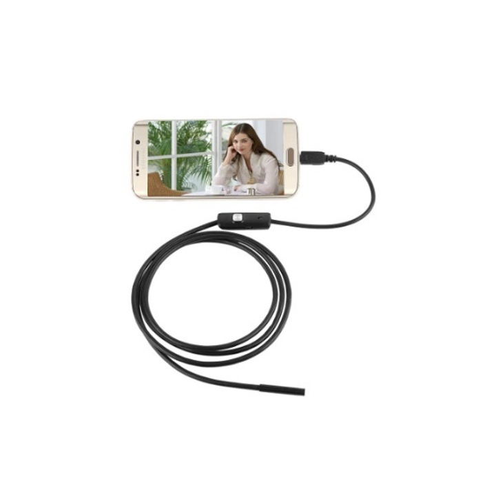 USB ендоскоп 3в1 тип-C, Android, PC 5M камера