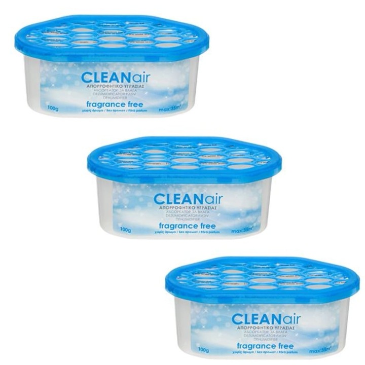 Dezumidificator Pasiv Cutie Aroma de Ocean 100g - 3buc