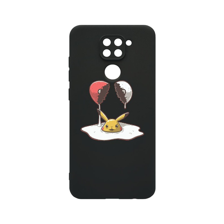 Husa BestCase® SLIM SIlicon 0.8MM, Compatibila Cu Xiaomi Redmi Note 9, Meme, Protectie Camera, Rezistenta la uzura, c-B 656