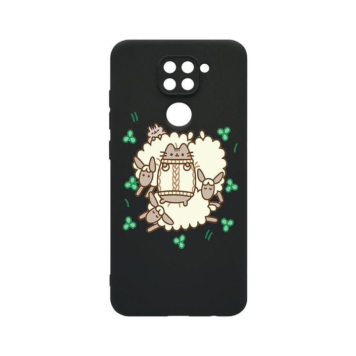 Husa BestCase® SLIM SIlicon 0.8MM, Compatibila Cu Xiaomi Redmi Note 9, Rabbits - Lambs, Protectie Camera, Rezistenta la uzura, c-B 692