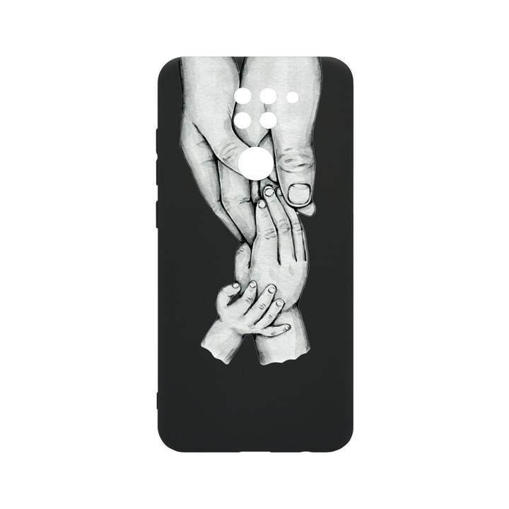 Husa BestCase® SLIM SIlicon 0.8MM, Compatibila Cu Xiaomi Redmi Note 9, Family, Protectie Camera, Rezistenta la uzura, c-B 959