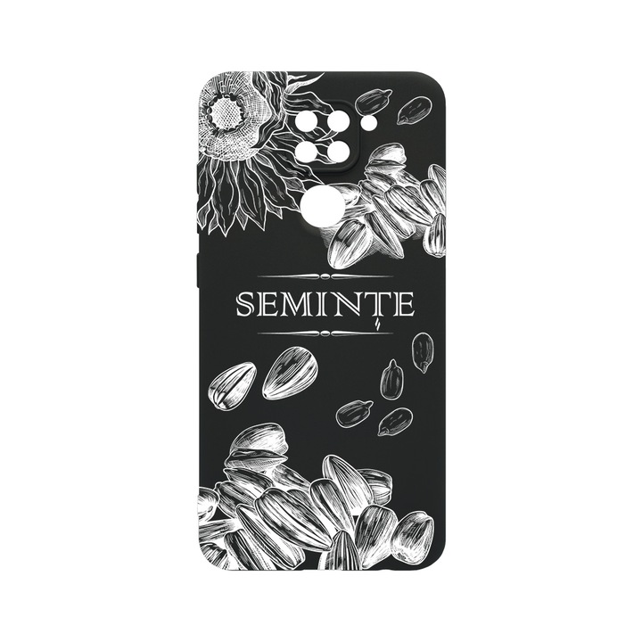 Husa BestCase® SLIM SIlicon 0.8MM, Compatibila Cu Xiaomi Redmi Note 9, Woman, Protectie Camera, Rezistenta la uzura, c-B 1067