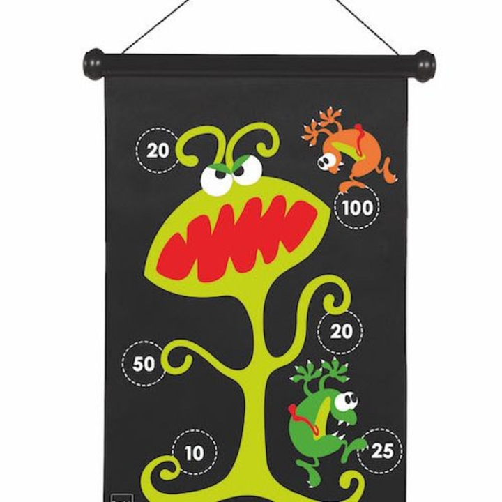 Mágneses darts gyerekeknek, Scratch, tarka, Monsters design