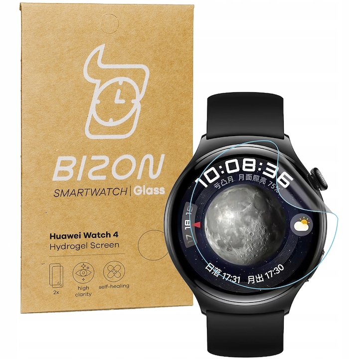 Протектор за екран Bizon Hydrogel, За Huawei Watch 4