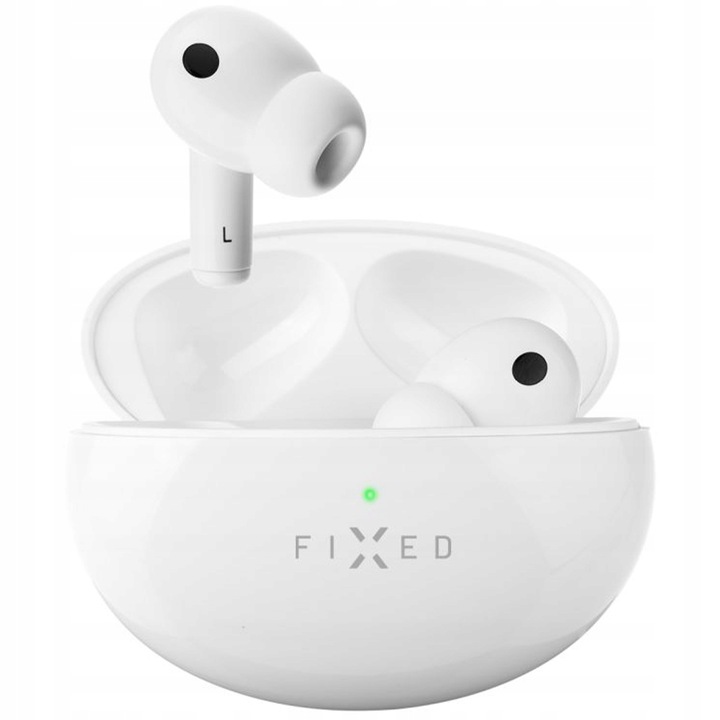 Casti wireless, FIXED, Pods Pro, USB-C, Alb