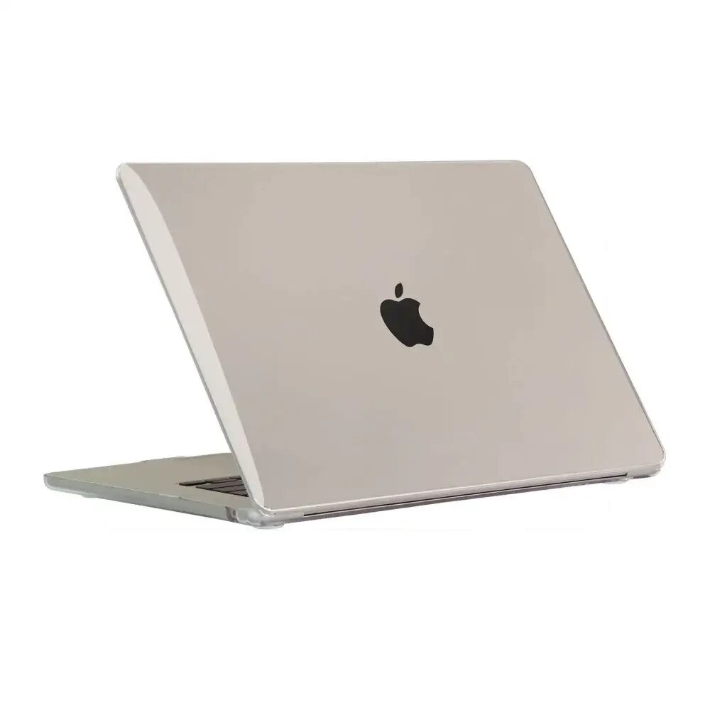 Carcasa laptop Tech-Protect Smartshell compatibila cu MacBook Air 15 inch 2023/2024 Crystal Clear
