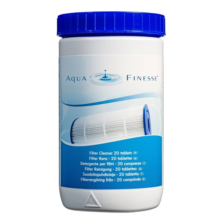 Set 20xTablete pentru curatarea filtrelor, Aquafinesse, Universal