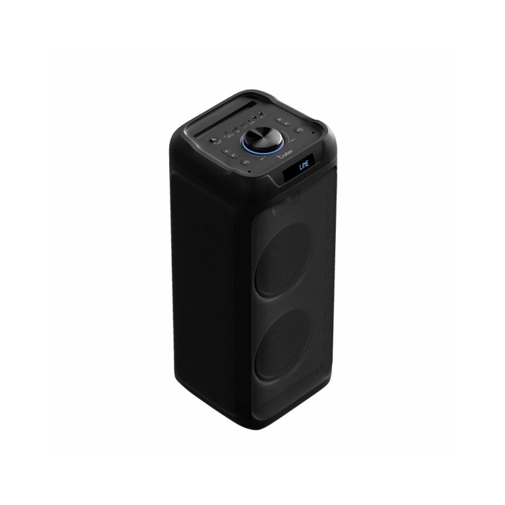 Парти колонка, Orava, CRATER-L, Портативна, Bluetooth, 50 W, Li-ion, Черна