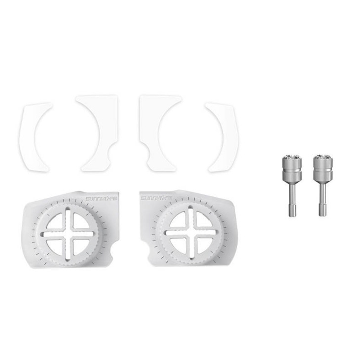Controler de viteza + stick-uri de control pentru DJI RC, Plastic/Aliaj de aluminiu, Argintiu