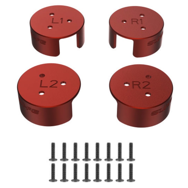 Capace pentru motor DJI Avata, SunnyLife, 4 buc, Rosu