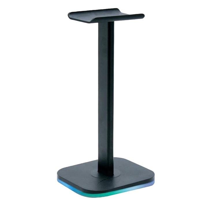Támogatja az RGB fejhallgatót USB-vel, fekete 20,5 cm világítással, többszínű