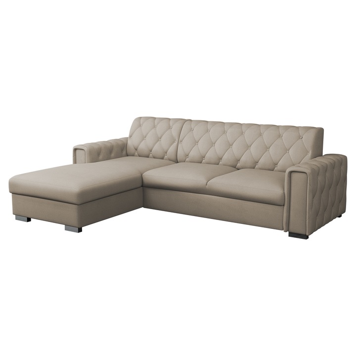 Coltar Nyzint, Stanga, MIRJAN24, Bej, 267x185x85 cm