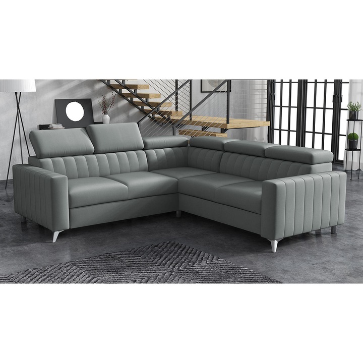 Coltar Levioseno 2R2, MIRJAN24, Universal, Graphite, 247x247x100 cm