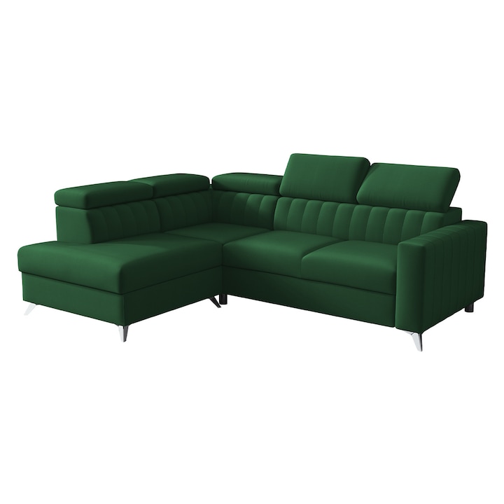 Coltar Levioseno 2RRLXP, MIRJAN24, Stanga LXP+R+2R, Verde, 249x195x100 cm