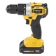 Burghiu cu impact, PowerPlus, 20V, 60NM, Negru/Galben