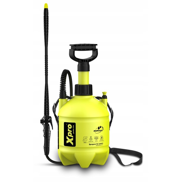 Водоструйка с ръчна струя, Marolex, Пластмаса, 5л