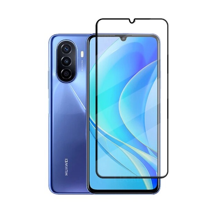 Стъклен Протектор за Huawei Nova Y70, Black