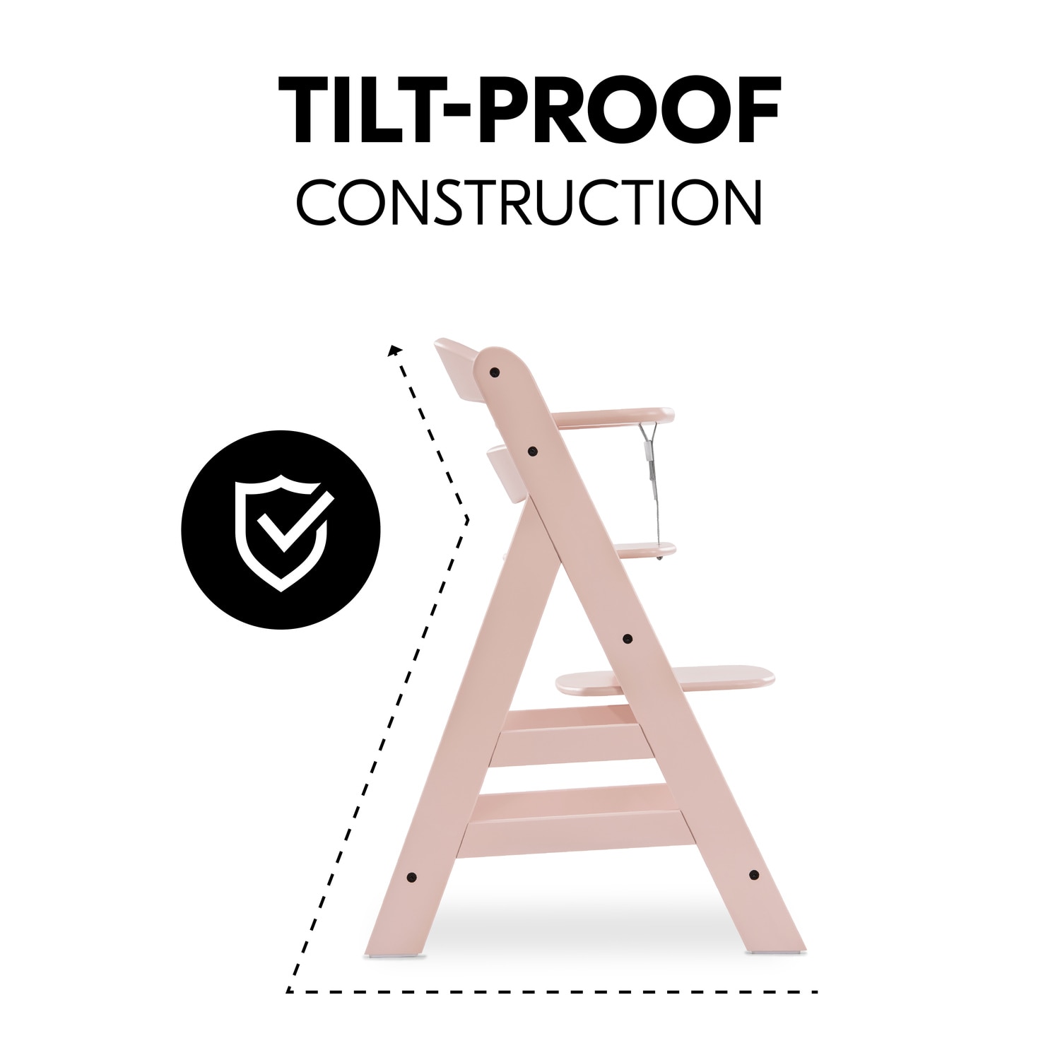 Hauck etetőszék, Alpha - Rose - eMAG.hu