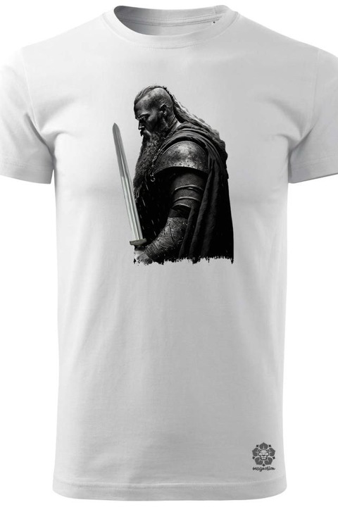 Magnolion Ragnar Lothbrok v3 férfi póló, Fehér, L