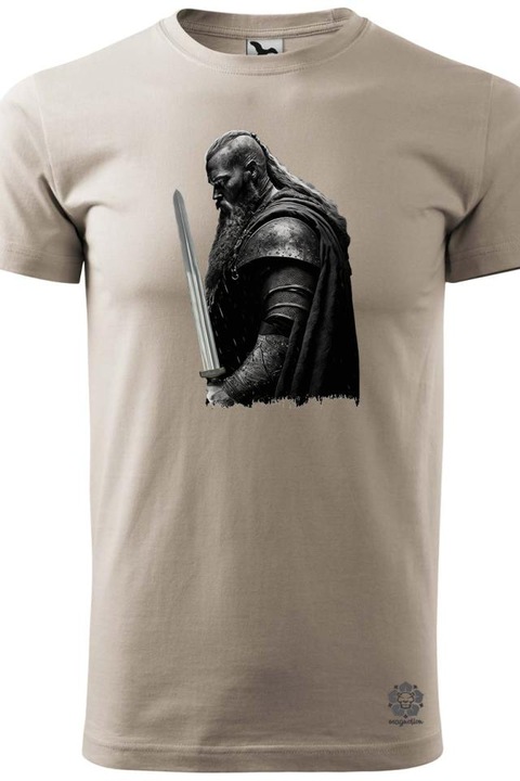 Magnolion Ragnar Lothbrok v3 férfi póló, Krém, L