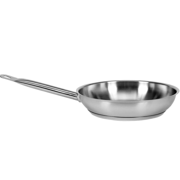 Tigaie profesionala, Yato, 28 cm, Argintiu