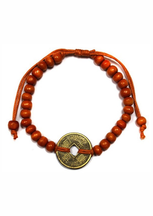 Bratara Feng Shui, pentru Fericire, portocaliu