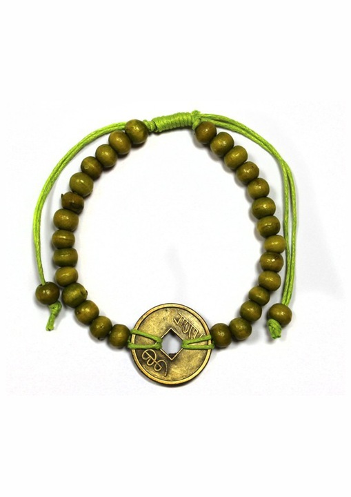 Bratara Feng Shui, pentru Fericire, lime