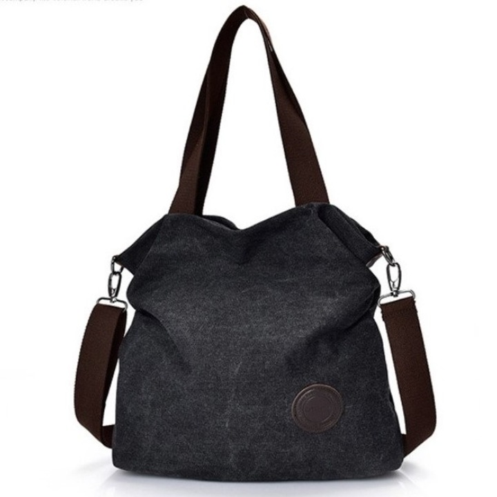 Freeland B888 női táska, textil, fekete