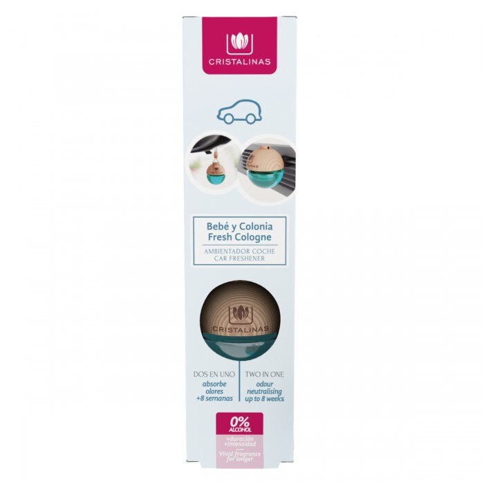 Odorizant masina 0% alcool Cristalinas, Bebe si colonie - pace, 6 ml