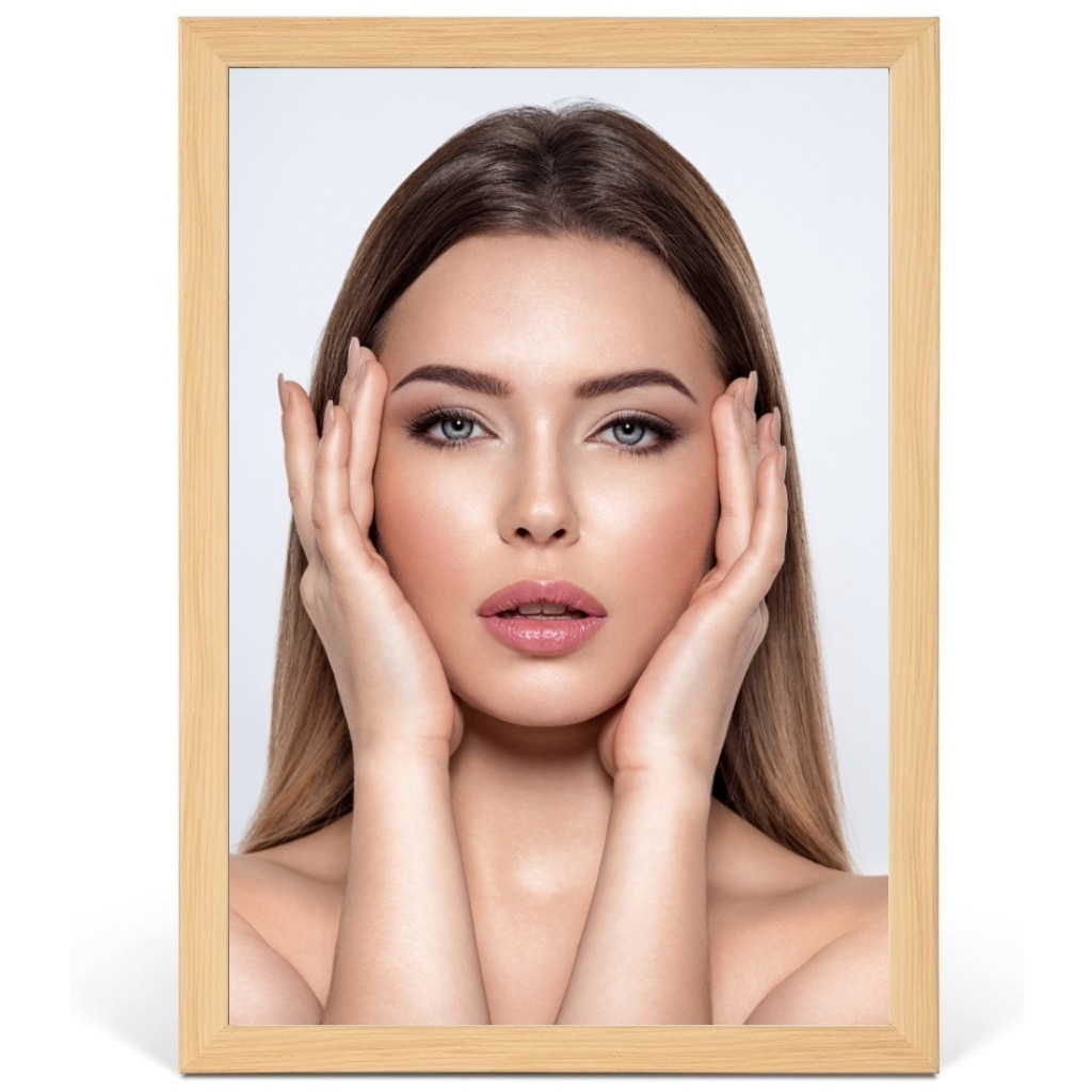 Дървена фоторамка за снимки А4, 21x30 см - eMAG.bg
