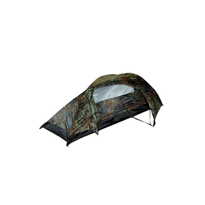 Mil-Tec 1 személy sátor Recom Flecktarn
