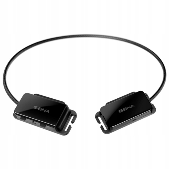 Sistem de comunicare pentru casca de bicicleta, SENA PI-01, Moto Intercom, Bluetooth 4.1, Raza de actiune 400 metri, Negru