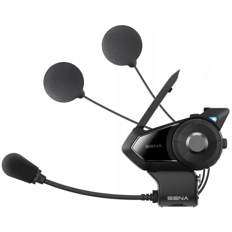 Интерком за мото каска, Sena, Двоен, Bluetooth, Черен - eMAG.bg