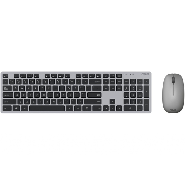 Комплект клавиатура и мишка Asus W5000, Безжичен