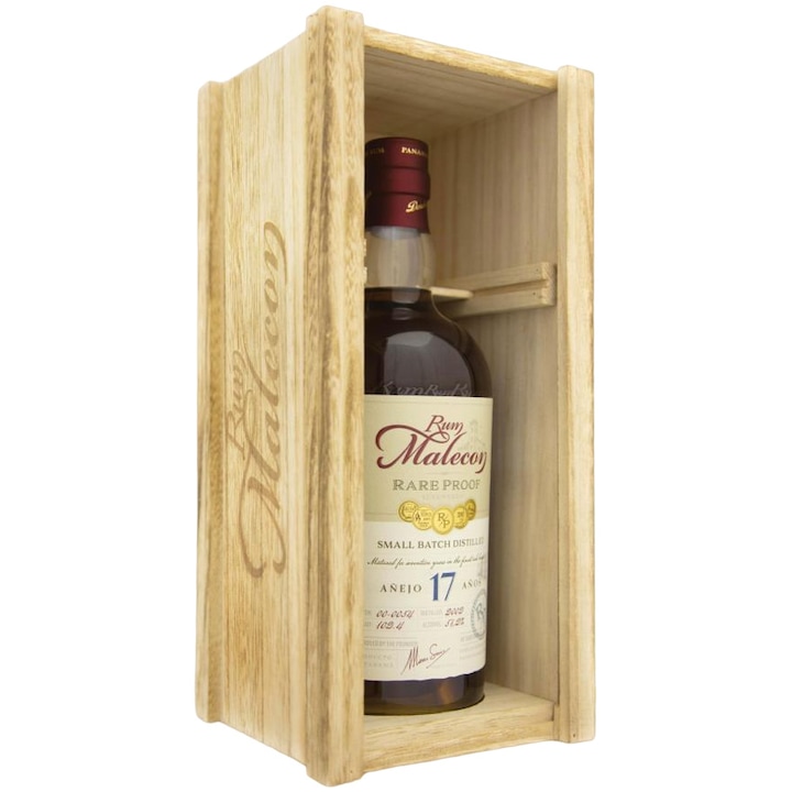 Rom Malecon 17 YO, Cutie lemn, 0.7l