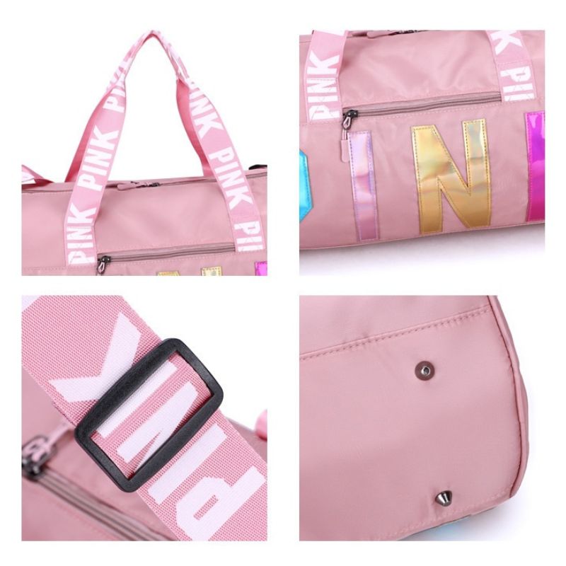 Спортен фитнес сак PINK, Розов - eMAG.bg