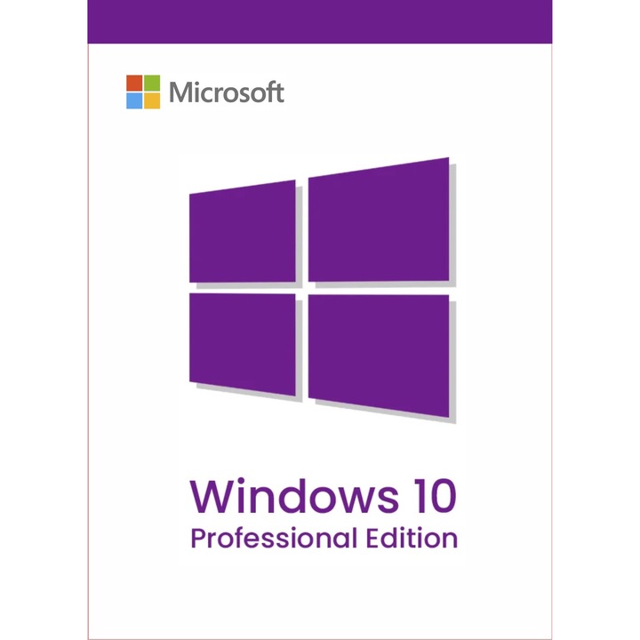 Microsoft Windows 10 Professional kiskereskedelmi licenc