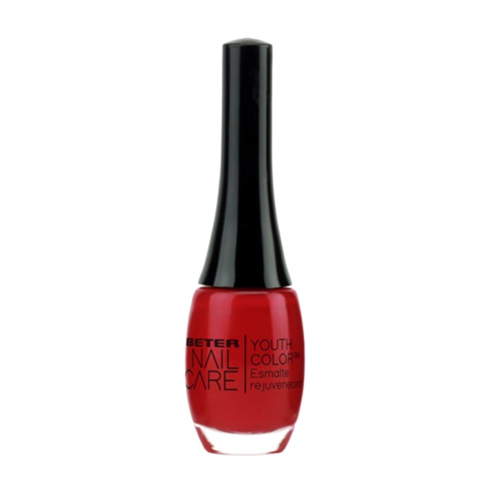 Устойчив лак за нокти, който укрепва структурата на ноктите, Beter, Esmalte Youth Color, 11 ml, 066 Almost Red light